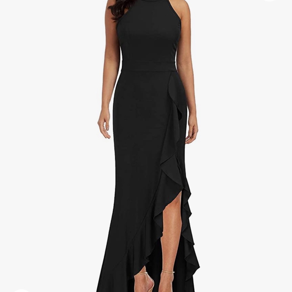 Long black dress